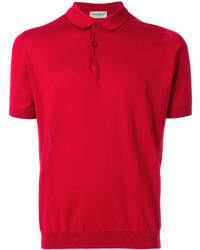 Polo rouge John Smedley