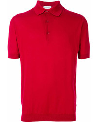 Polo rouge John Smedley