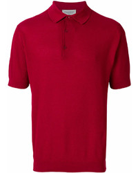 Polo rouge John Smedley