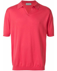 Polo rouge John Smedley