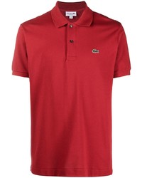 Polo rouge Lacoste