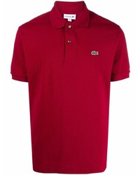 Polo rouge Lacoste