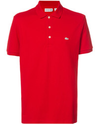 Polo rouge Lacoste