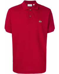 Polo rouge Lacoste