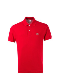 Polo rouge Lacoste