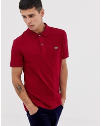 Polo rouge Lacoste