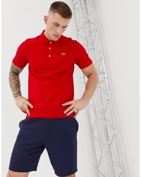 Polo rouge Lacoste Sport