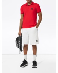 Polo rouge Burberry