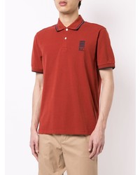 Polo rouge Kent & Curwen