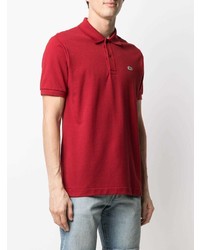 Polo rouge Lacoste