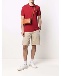 Polo rouge Lacoste