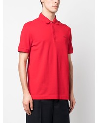 Polo rouge Lacoste