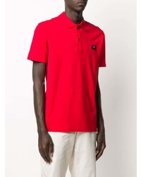 Polo rouge Paul & Shark