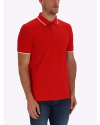 Polo rouge BOSS