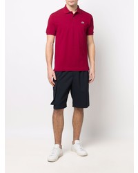 Polo rouge Lacoste