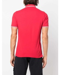 Polo rouge Stone Island