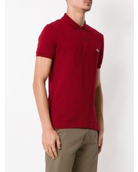 Polo rouge Lacoste