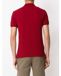 Polo rouge Lacoste