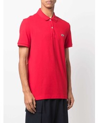 Polo rouge Lacoste