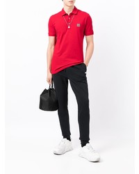 Polo rouge BOSS