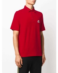 Polo rouge Moncler