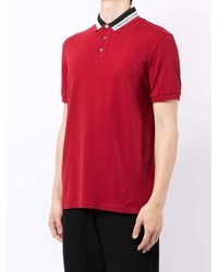 Polo rouge Emporio Armani