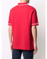 Polo rouge Tommy Hilfiger