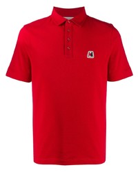 Polo rouge Moncler