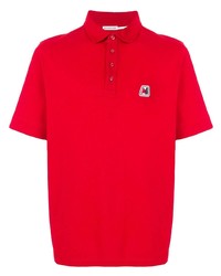 Polo rouge Moncler