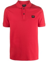 Polo rouge Paul & Shark