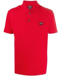 Polo rouge Paul & Shark