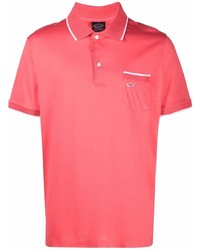 Polo rouge Paul & Shark