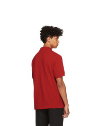 Polo rouge Lacoste