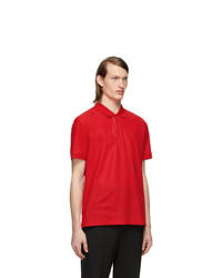 Polo rouge Burberry