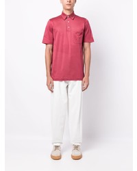 Polo rouge Brioni