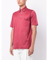 Polo rouge Brioni