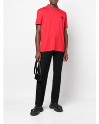 Polo rouge Alexander McQueen