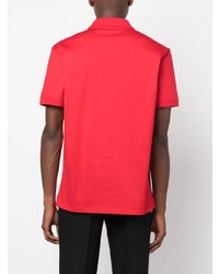 Polo rouge Alexander McQueen