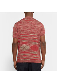 Polo rouge Missoni