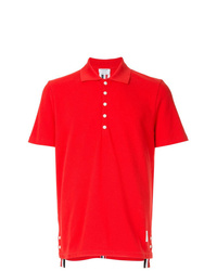 Polo rouge Thom Browne