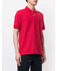 Polo rouge Kent & Curwen