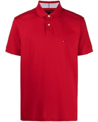 Polo rouge Tommy Hilfiger