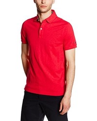 Polo rouge Tommy Hilfiger