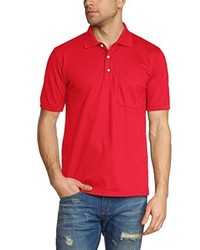 Polo rouge Trigema