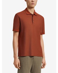 Polo tabac Ermenegildo Zegna