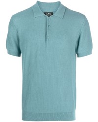 Polo turquoise A.P.C.