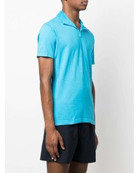 Polo turquoise Orlebar Brown