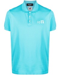 Polo turquoise DSQUARED2