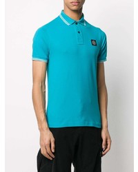 Polo turquoise Stone Island