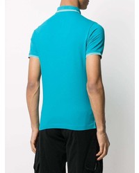 Polo turquoise Stone Island